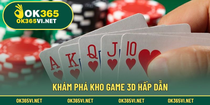 Bộ sưu tập game bài 3D hấp dẫn nhất tại YFTG